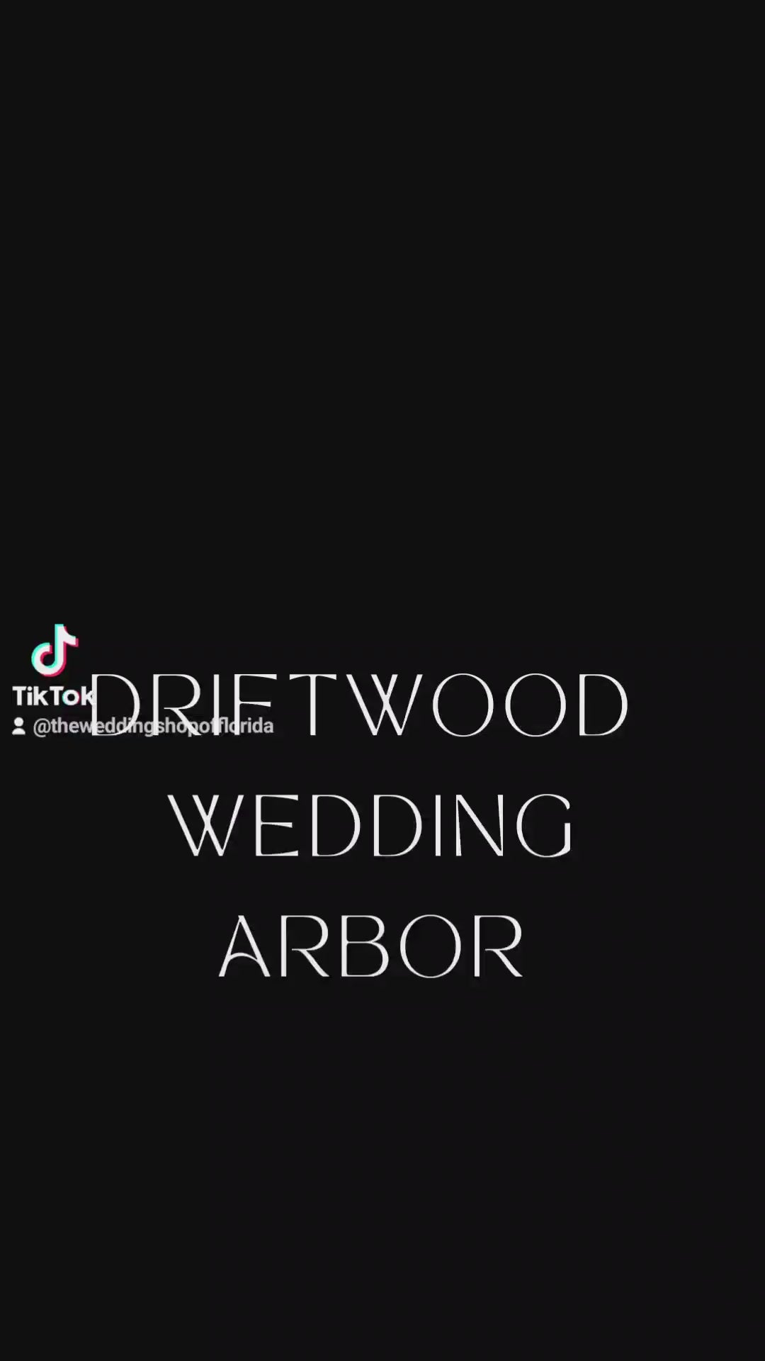 Driftwood wedding arch arbor rental for a beach wedding in Panama City Beach Florida 