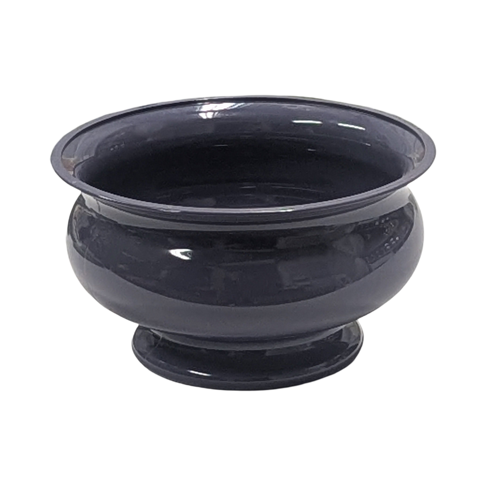 dusty purple acrylic compote vase rental in panama city beach