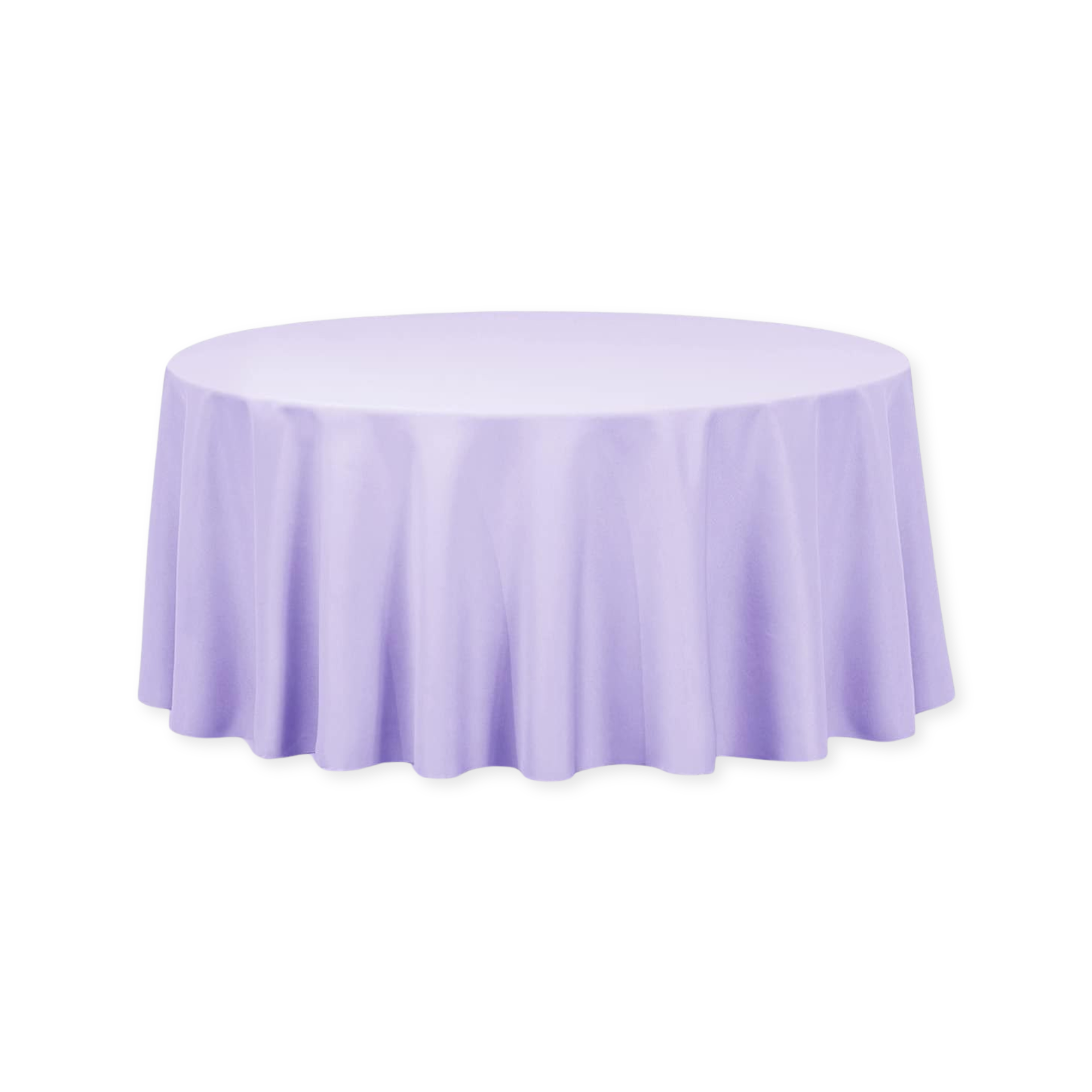 Tablecloth polyester round purple commercial grade wedding party event rental panama city beach