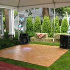 12x12 outdoor dance floor on grass