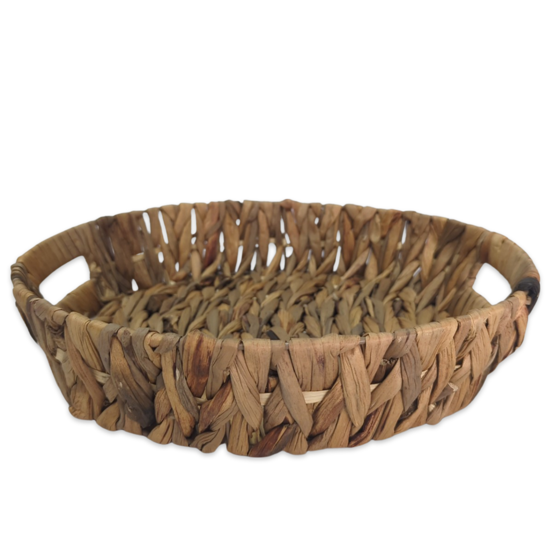 round wicker basket natural wood rental decor party wedding event picnic boho