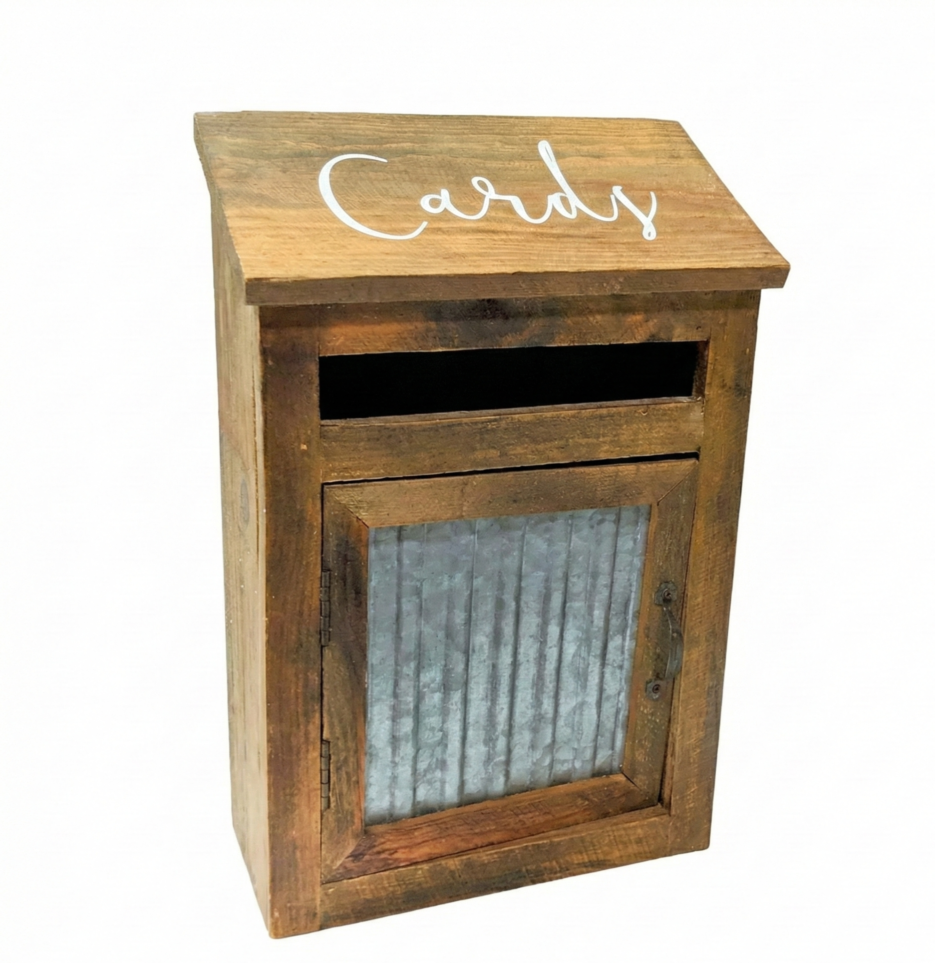 Rustic farmhouse card box rental in panama city beach