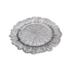silver reef charger wedding decor rental in panama city beach
