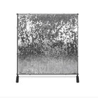 silver shimmer wall backdrop rental in panama city beach