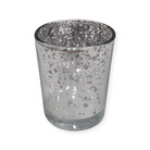 silver mercury glass votive candle holder rental in panama city beach