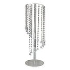 spiral crystal flower stand rental in panama city beach