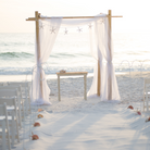 starfish garland arbor panama city beach wedding rental party events