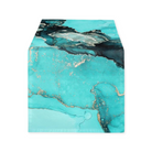 Table Runner teal marble  Wedding Party Event Rental Panama City Beach