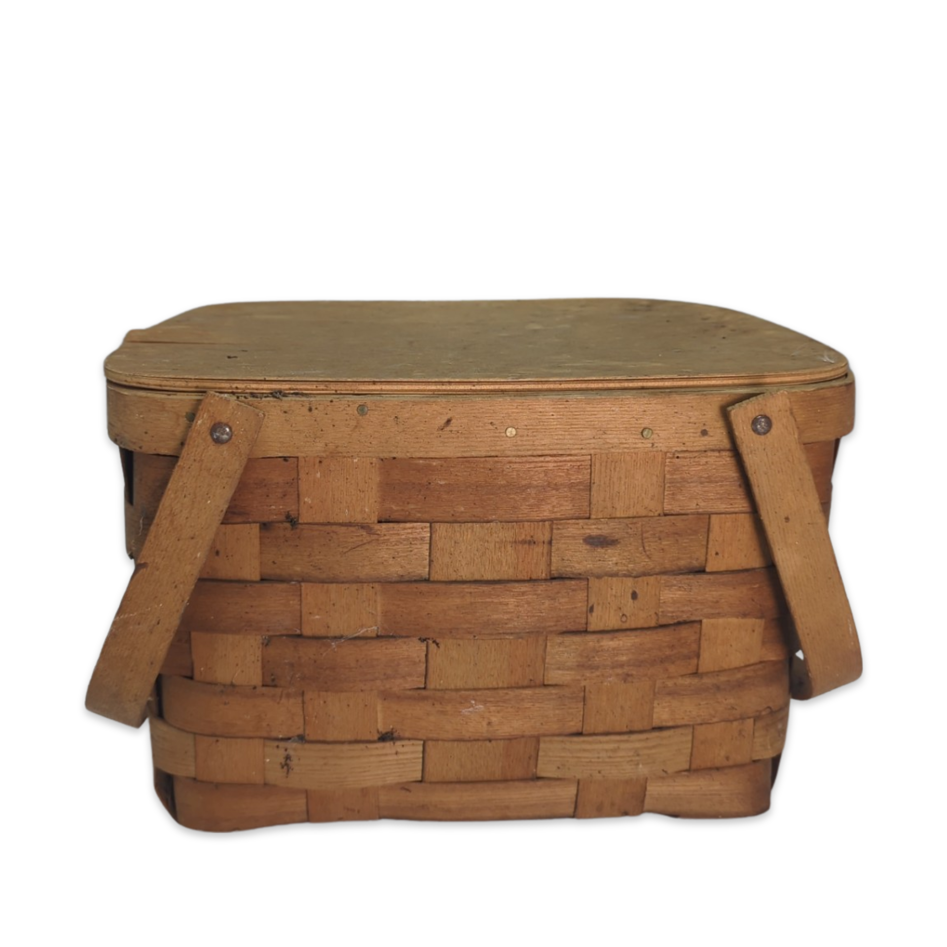 vintage picnic basket rustic boho decor flower basket wedding party picnic