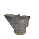 vintage watering pail metal decor rustic country