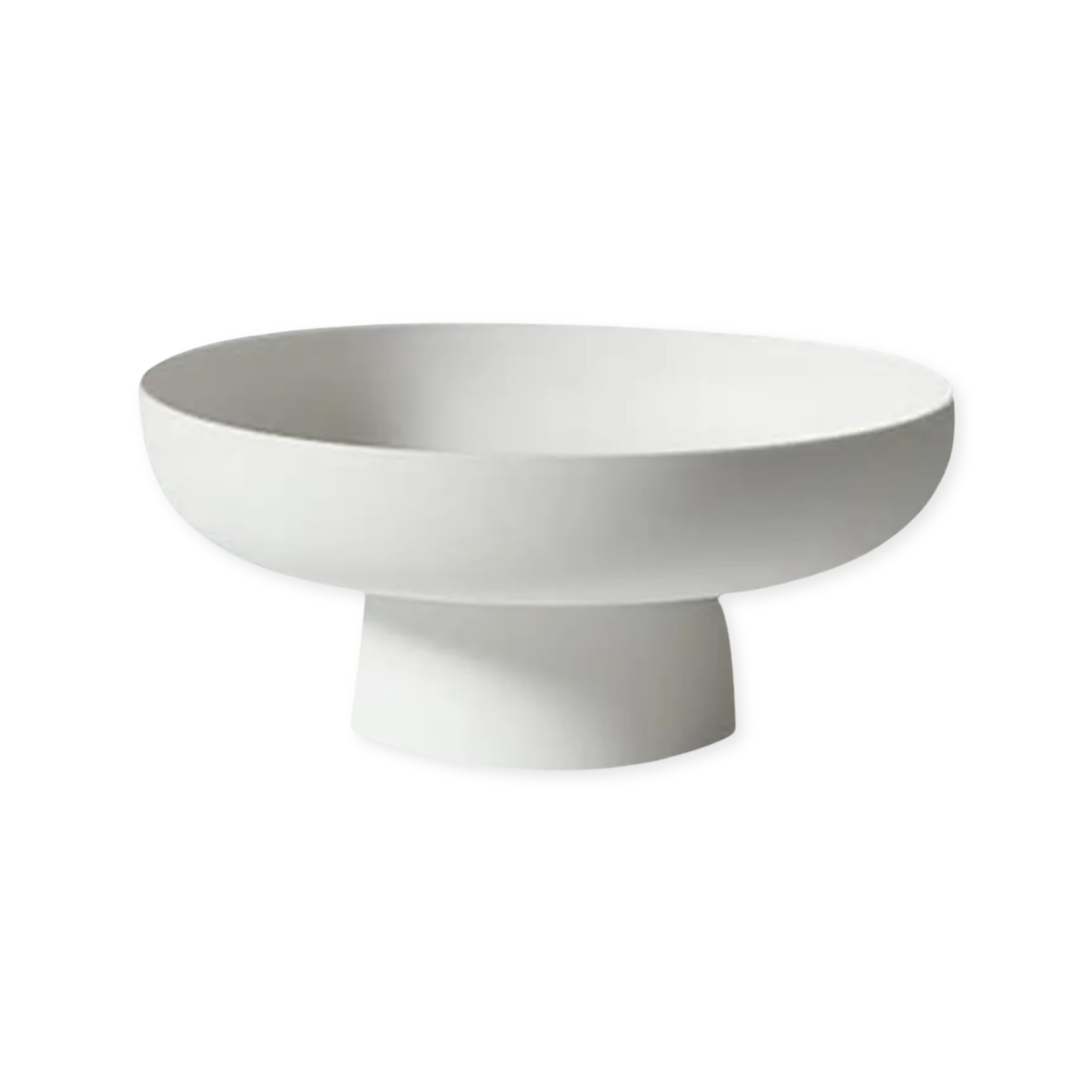 sleek white contemporary compote vase centerpiece rental in panama city beach