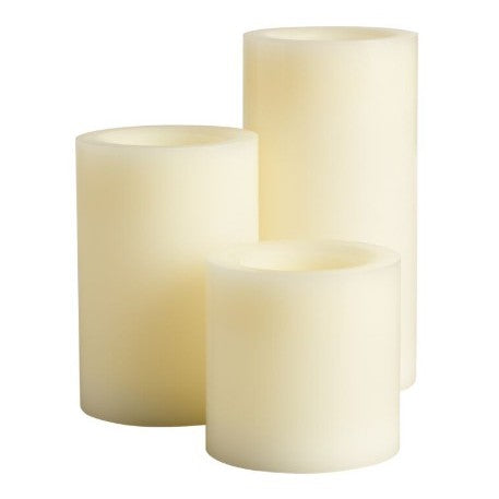 real wax flameless LED candle rental in panama city beach