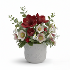 winter white snowflake vase rental in panama city beach