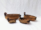 wicker woven basket duck unique small medium large xl decor wedding party event 