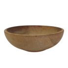 Wooden Fruit Favor Bowl Natural 