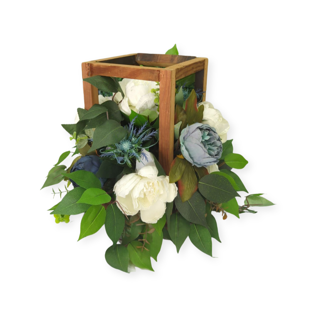 wooden open frame aisle marker rental in panama city beach