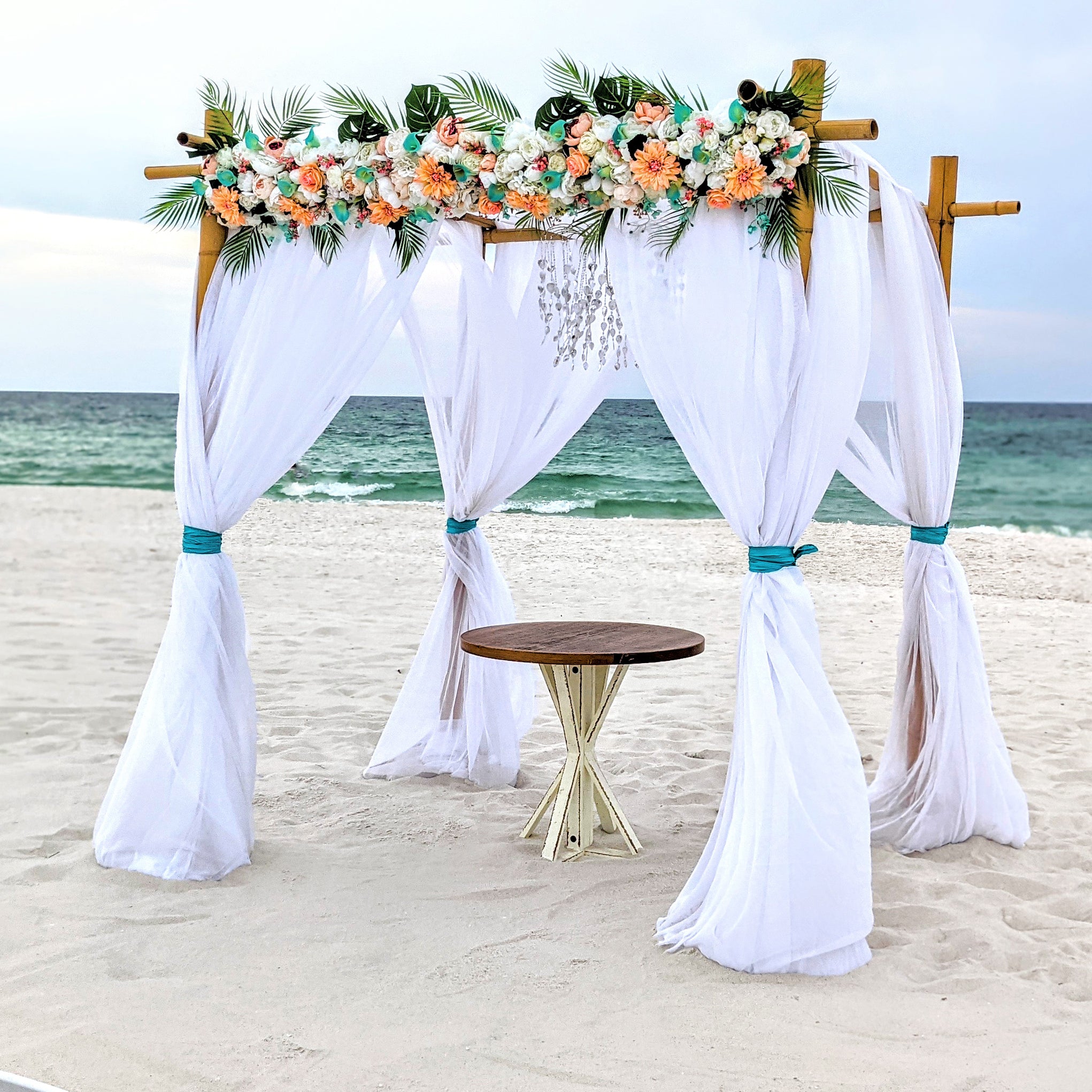 wedding planner wedding dj wedding officiant wedding photographer in panama city beach all inclusive beach wedding package driftwood wedding arbor rental beach wedding florist