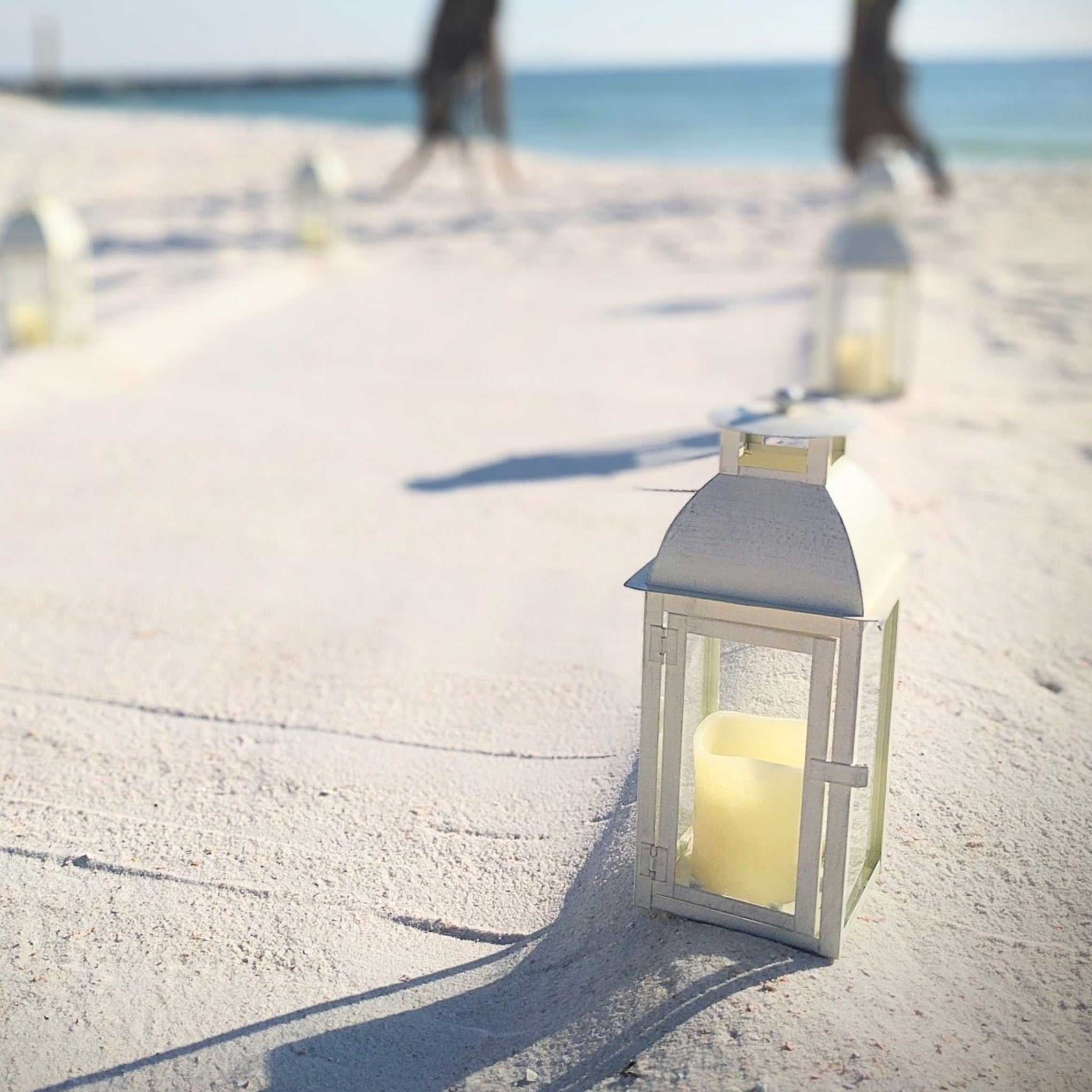 White lantern light 2025