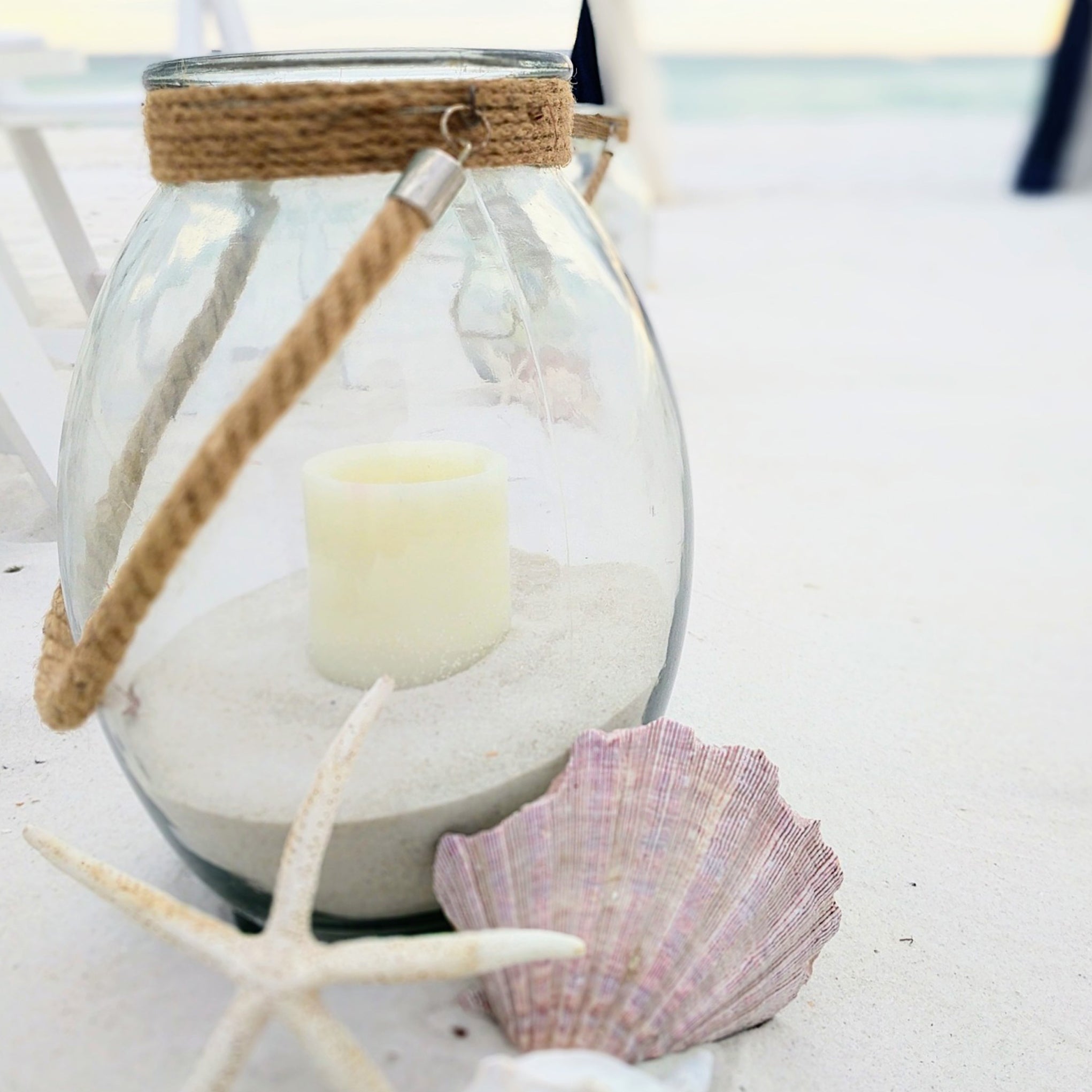 Bubble Lantern Aisle Marker - The Wedding Shop