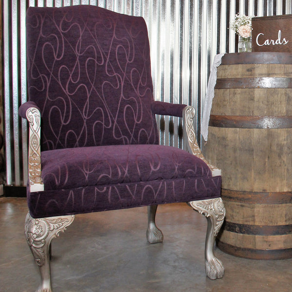 Velvet King & Queen Chairs