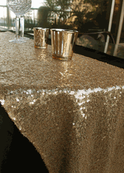 Sequin Table Runner 12" x 108" - The Wedding Shop